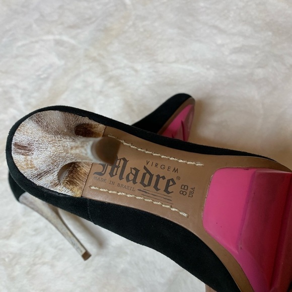 Virgem Madre brand Suede Heels - Picture 7 of 10